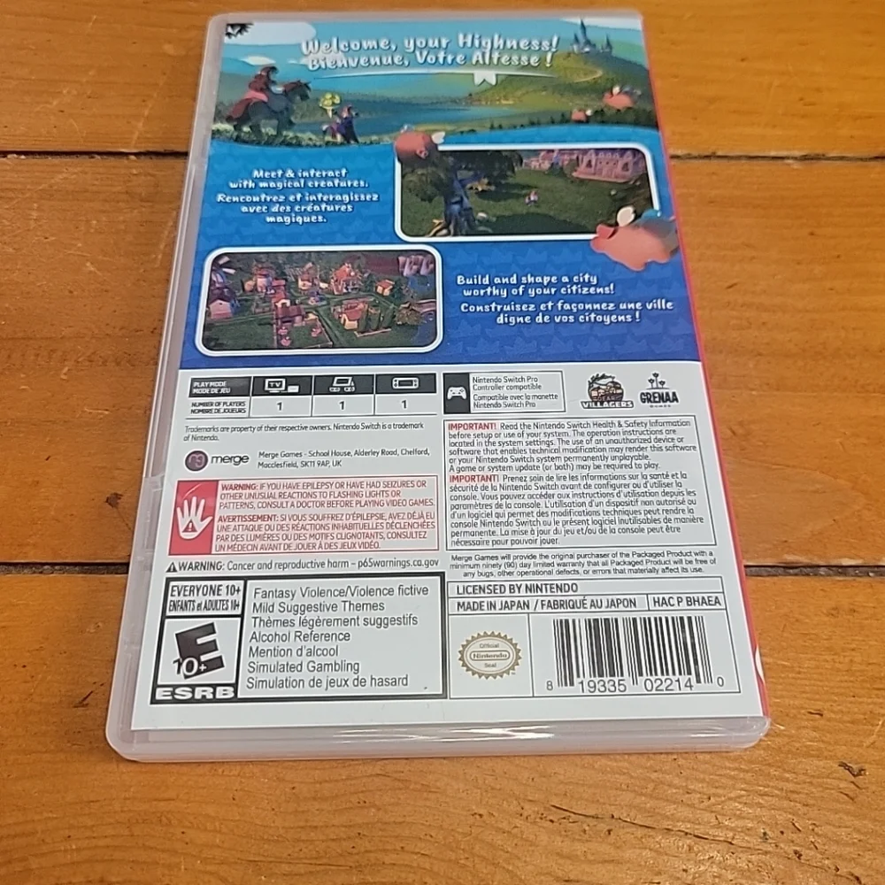Nintendo Switch Fabledom Game